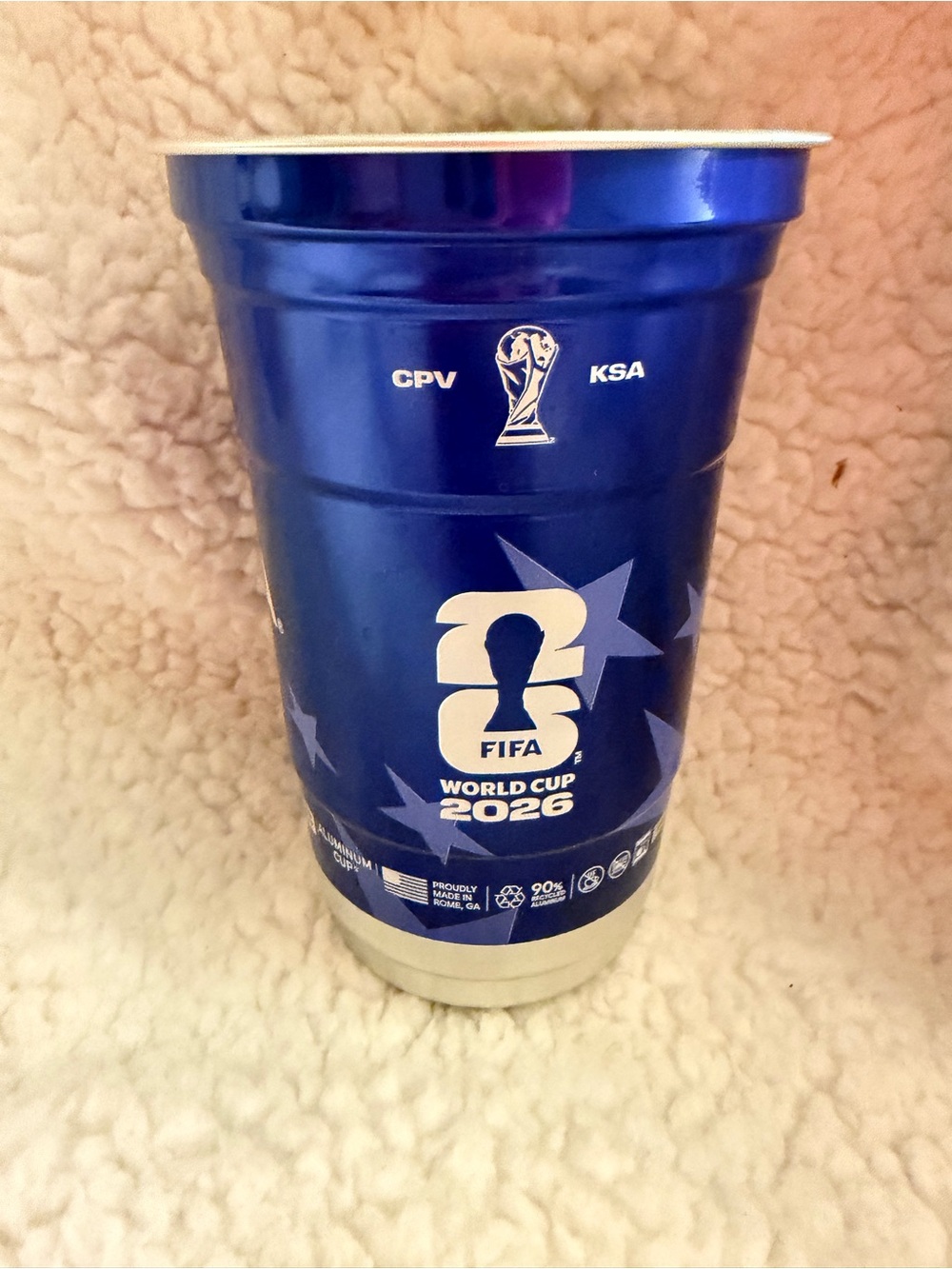 World Cup 2026 Blue Souvenir Cup